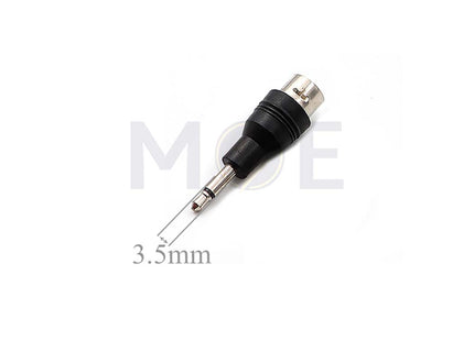 PAL RF Female to 3.5mm Mono Male Jack Adapter فيشة تحويلة