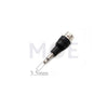 PAL RF Female to 3.5mm Mono Male Jack Adapter فيشة تحويلة