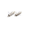 RCA Male-Male Audio Video Coupler Adapter قطع وصل دكر دكر