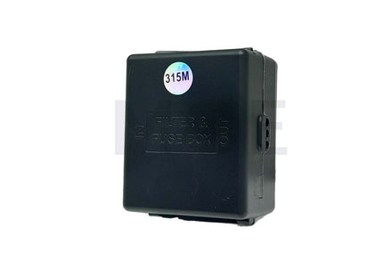 RF Remote Receiver Garage Door Opener Black 315Mhz 2 Channel ريسيفر بوابة