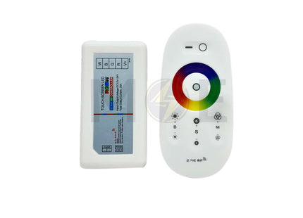 RF Wireless LED Dimmer Controller Touch RGBW LED Strip 24A 12V-24V DC