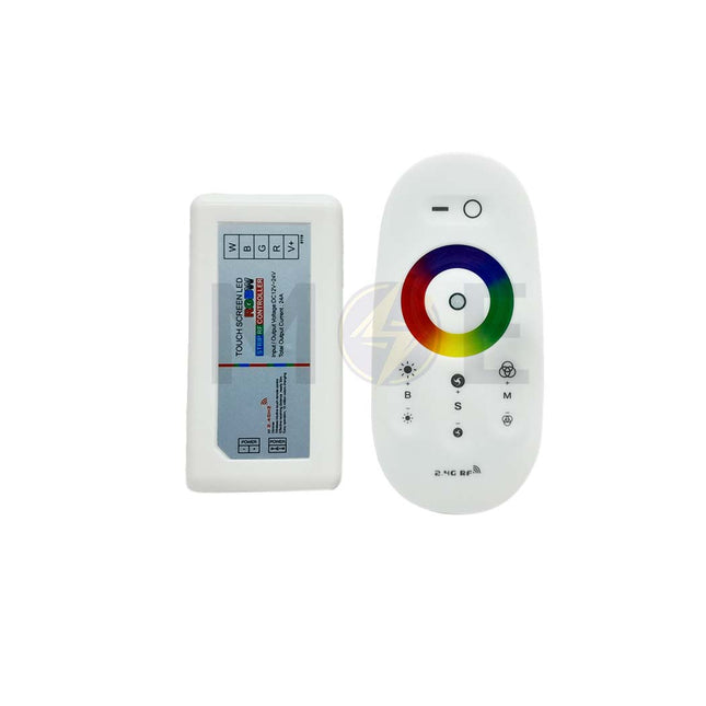 RF Wireless LED Dimmer Controller Touch RGBW LED Strip 24A 12V-24V DC