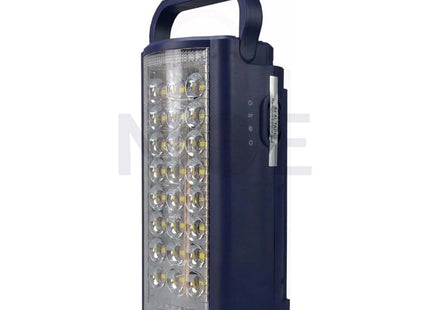 Rechargable LED Lantern USB Output Blue 24LED بلاطة لد تشريج ازرق