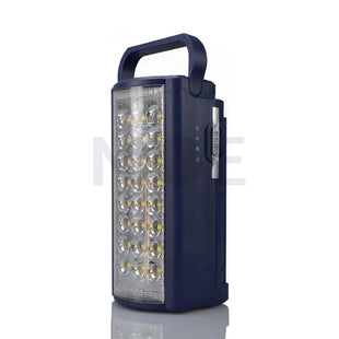 Rechargable LED Lantern USB Output Blue 24LED بلاطة لد تشريج ازرق