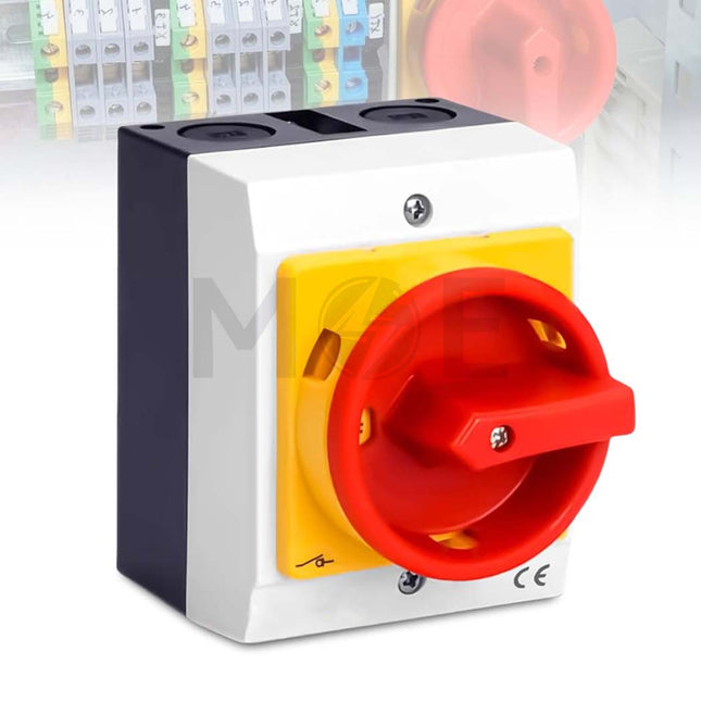 SGT IP65 Enclosed Disconnector Switch 3P 20A 415Vديسكونكتور سويتش
