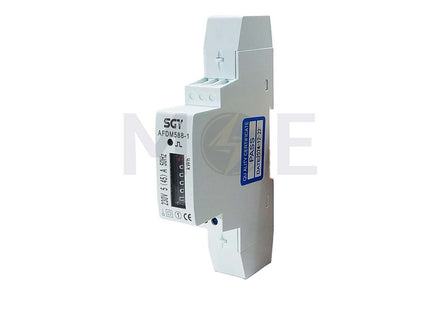 SGT Single Phase Energy Meter KwH 230V AC 50Hz 5-45A 1Module | AFDM588-1