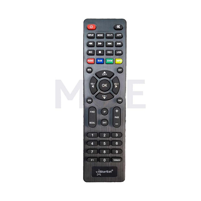 Universal Remote Control Compatible with StarSat Receiver with Wi-Fi & IPTV Buttons
