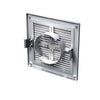 Vents Plastic Grille Shutter For Exhaust Fan 20cm with Optional flange 4-5-6Inch | MV 150VDSشفر غطاء شفاط مربع قابل للتعديل
