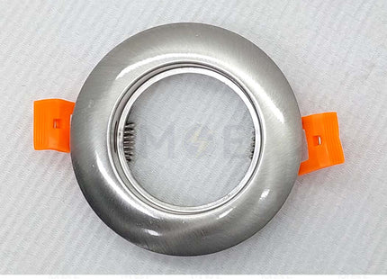 WKE Downlight Spotlight Frame Chrome Recessed Fix Circular MR11 4.5cm | A721