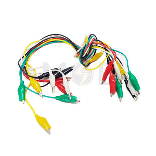 Wire Alligator Clip Small Multicolor 55cm | K3020A-SL0038B