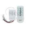 YGT Multifunctional Remote Control Switch 4-Way Dudi Control Switch Receiver Kit 220V ريموت كنترول اضاءة وريسيفر طقم