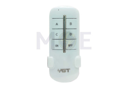 YGT Multifunctional Remote Control Switch 4-Way Dudi Control Switch Receiver Kit 220V ريموت كنترول اضاءة وريسيفر طقم
