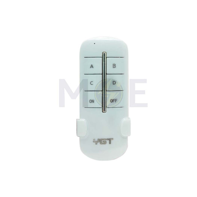 YGT Multifunctional Remote Control Switch 4-Way Dudi Control Switch Receiver Kit 220V ريموت كنترول اضاءة وريسيفر طقم