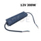 YGT Power Supply Unit Slim IP67 AC to DC 12V 300W 25A باور سبلاي رفيع مطري