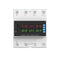 YRO Modular Changeover switch / Dual Power Automatic Transfer Switch ATS with Priority Phase + Adjustable Voltage - Current Protector 5mod. 4P 100A هاوس اوتوماتيك متلت مع حماية امبير و فولت على سكة ثلاثة فاز مع نتر